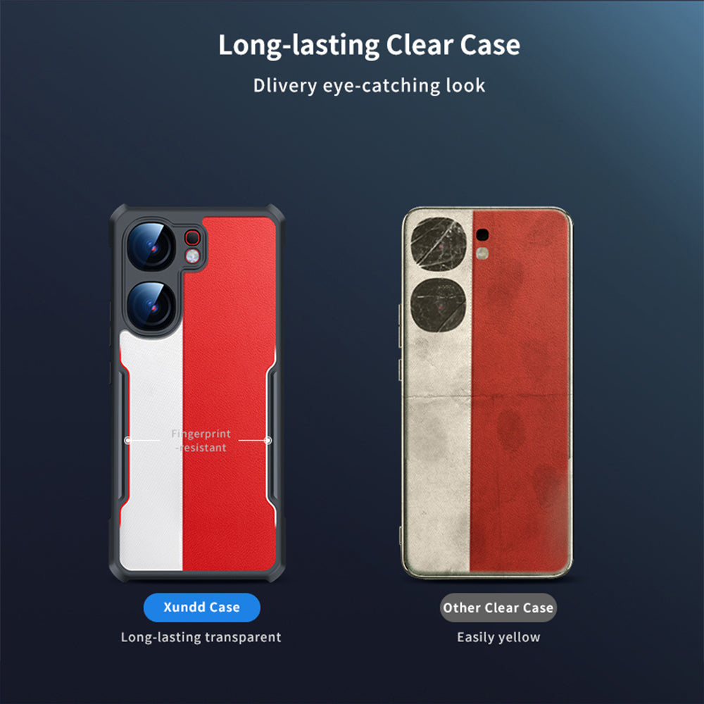 XUNDD For vivo iQOO Neo9 Pro 5G Case TPU+Acrylic Drop-Proof Shockproof Phone Cover XUNDD For vivo iQOO Neo9 Pro 5G Case TPU+Acrylic Drop-Proof Shockproof Phone Cover